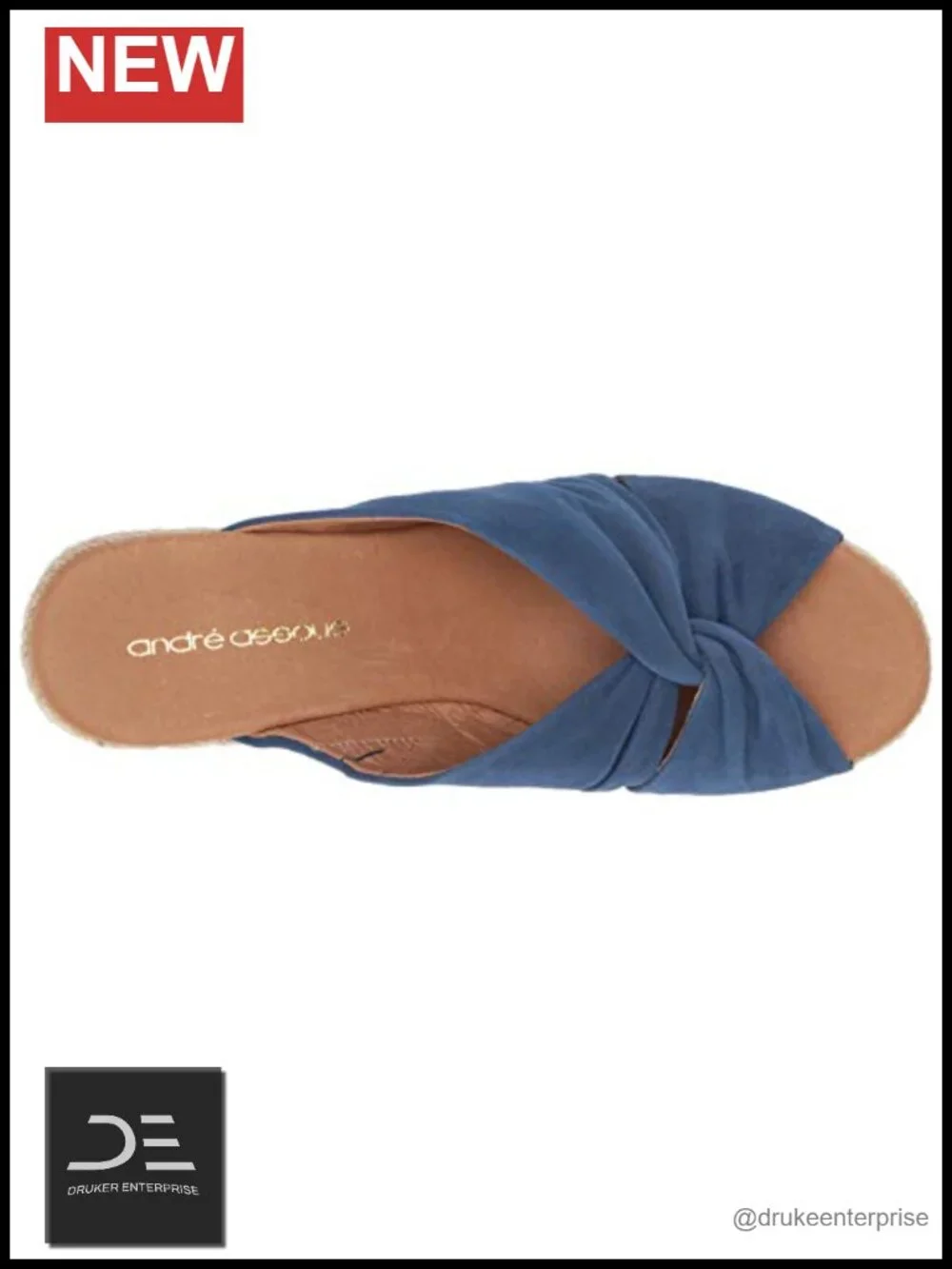 Womens Wedge Sandals Suede Slingback Pleated Memory Foam Comfort